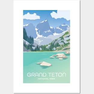 Grand Teton National Park Posters and Art